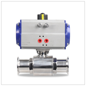 衛生級兩片式卡箍球閥